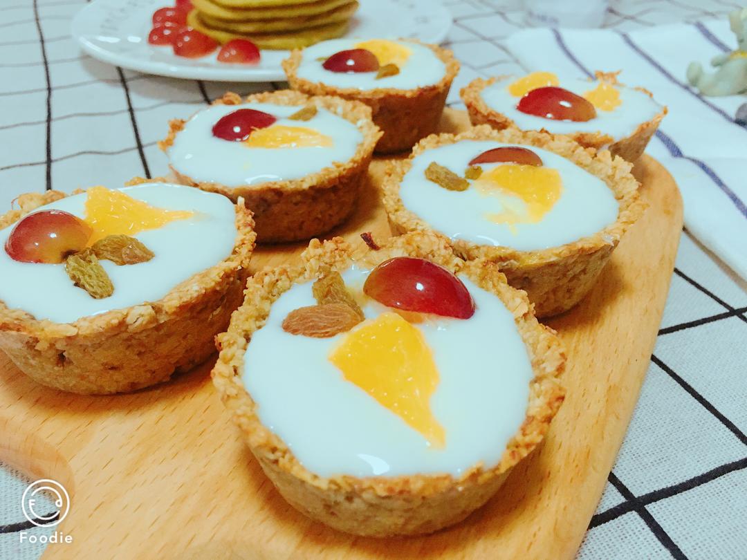 酸奶燕麦早餐杯/抹茶松饼的做法