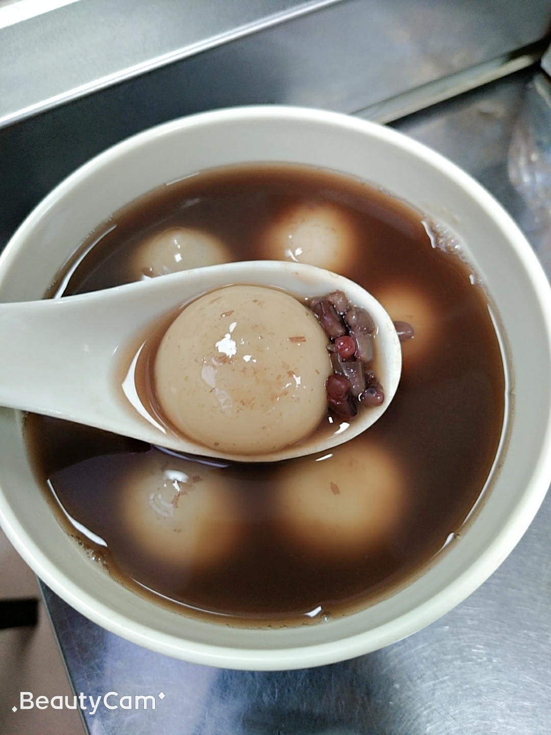 红豆汤汤圆——甜到心里（电饭煲版）的做法