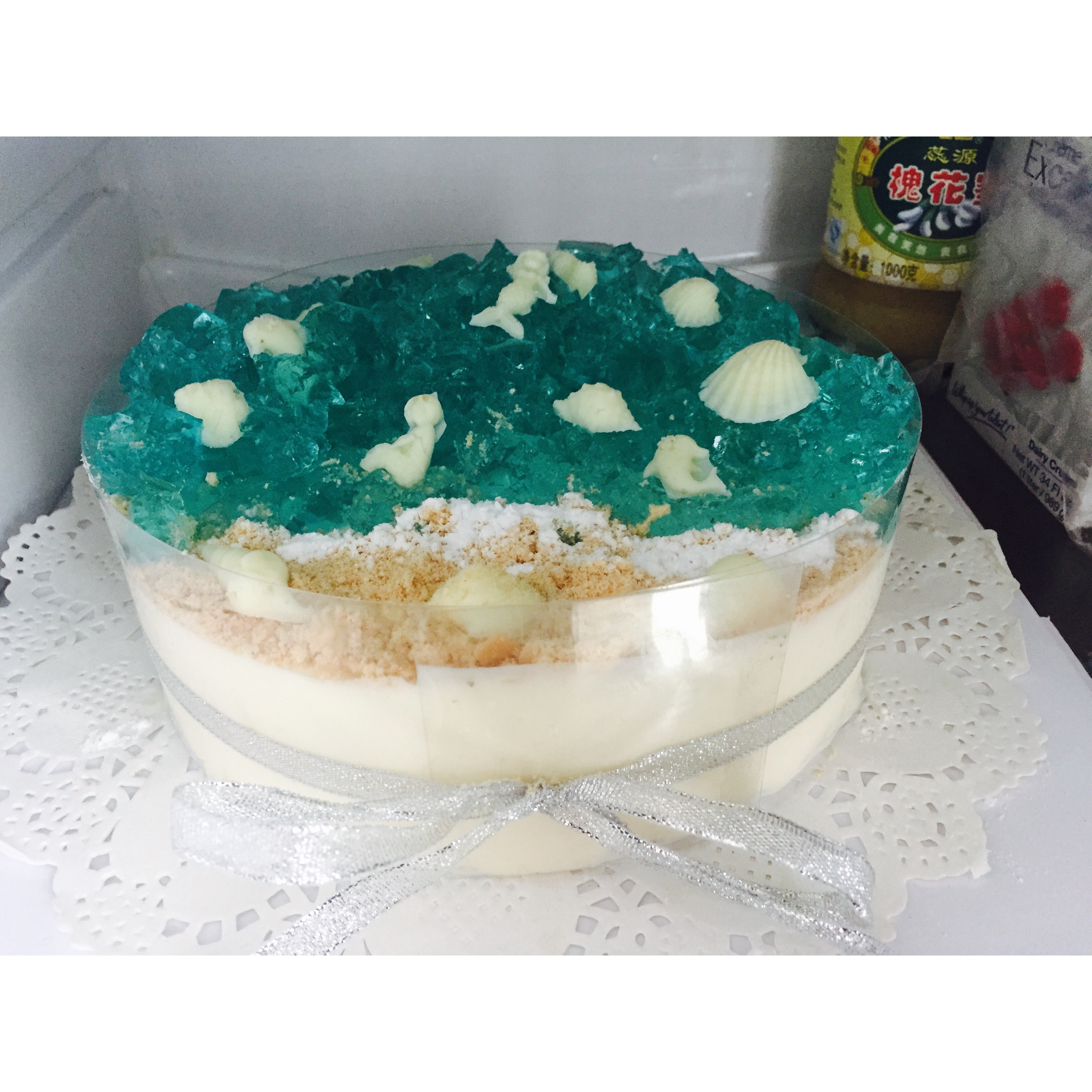海洋酸奶慕斯蛋糕