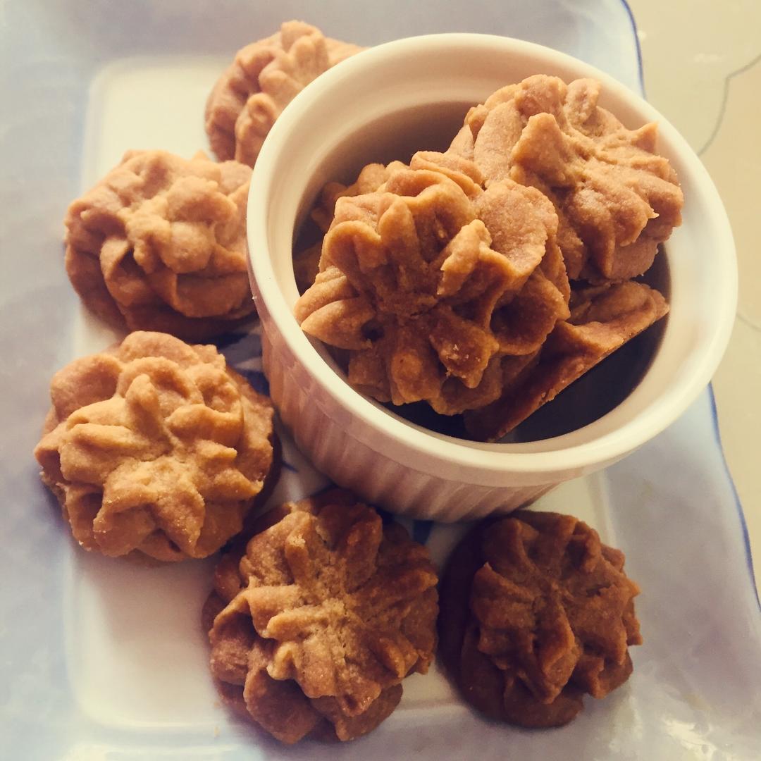 (珍妮曲奇+网红曲奇)咖啡小花配方/烘焙视频饼干篇2