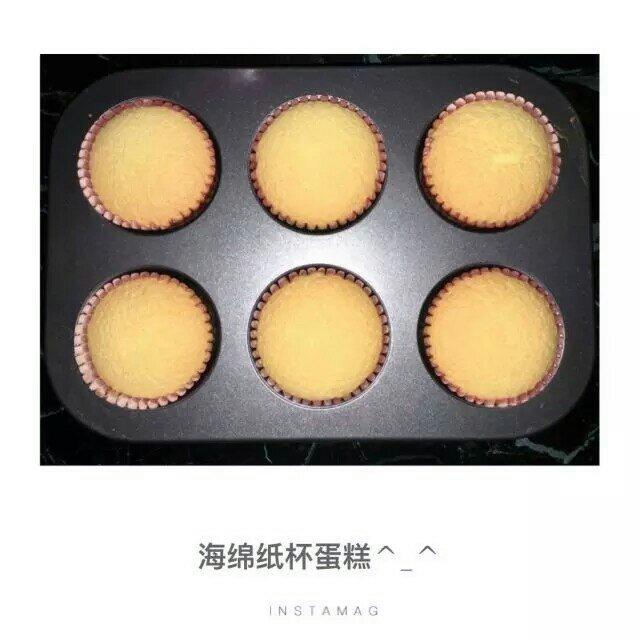 海绵纸杯蛋糕