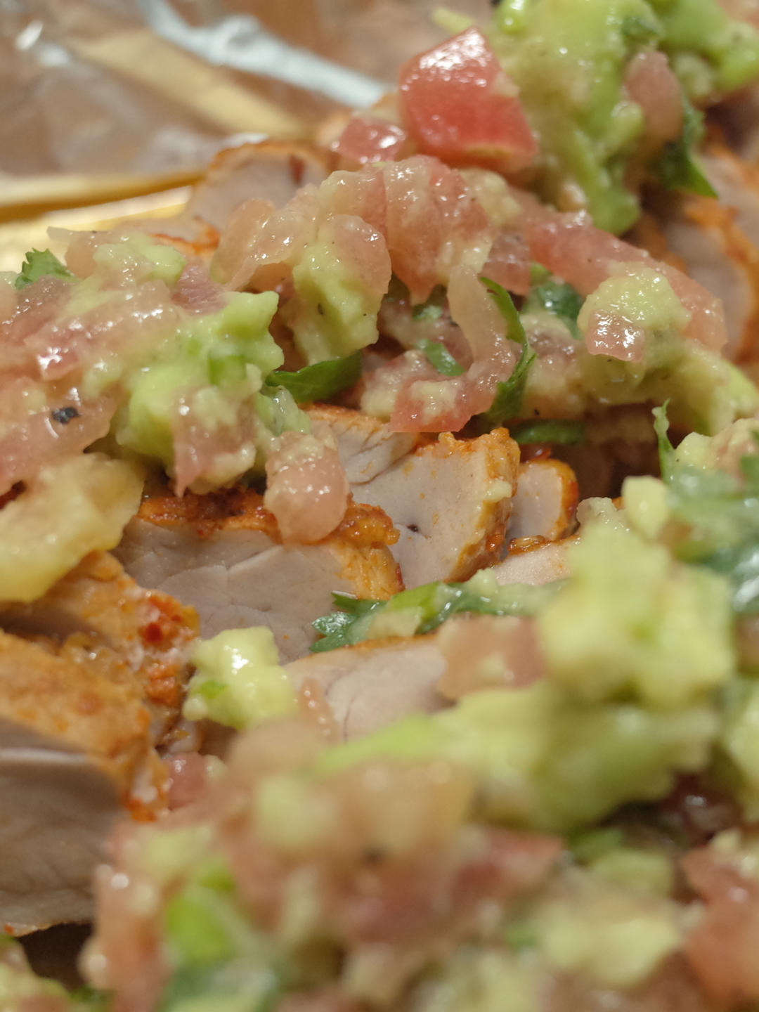 烤猪里脊配番茄salsa（庄祖宜）