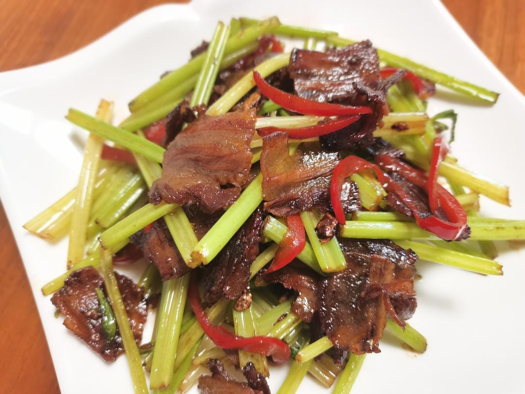 🧧年味十足！快手小炒｜腊肉炒芹菜