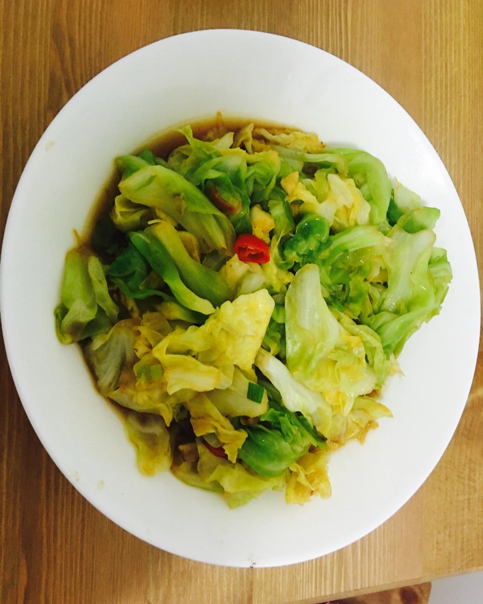 蚝油手撕包菜