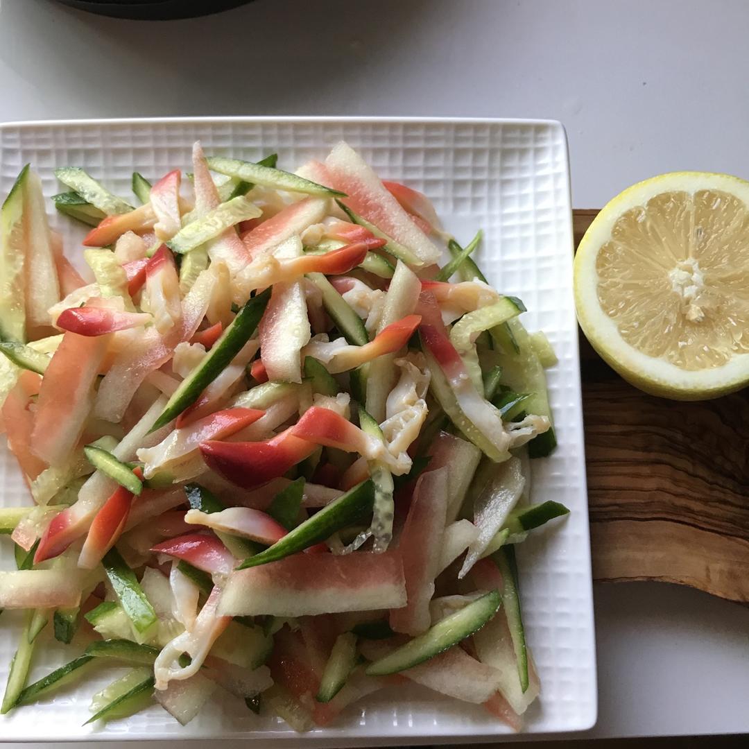 夏日小品-凉拌北极贝丝