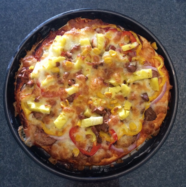 不用酵母的披萨底 No Yeast Pizza Dough