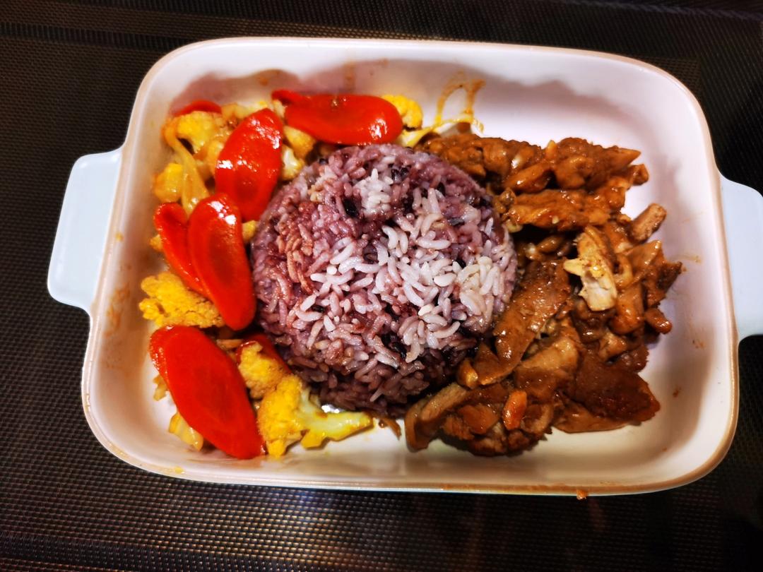 照烧鸡腿饭