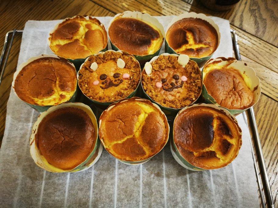 小狮子肉松纸杯蛋糕