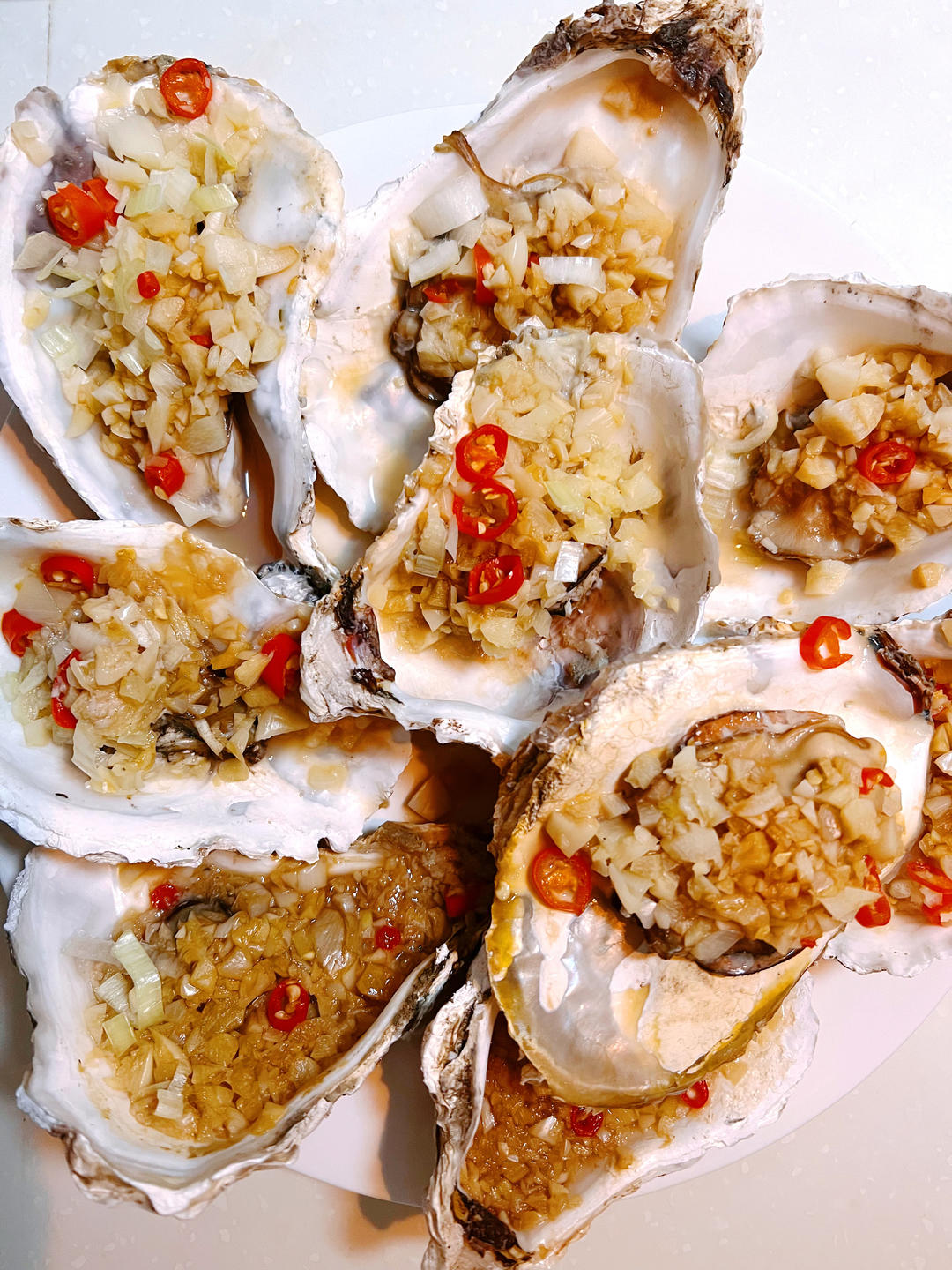 超简单～蒸蒜蓉生蚝