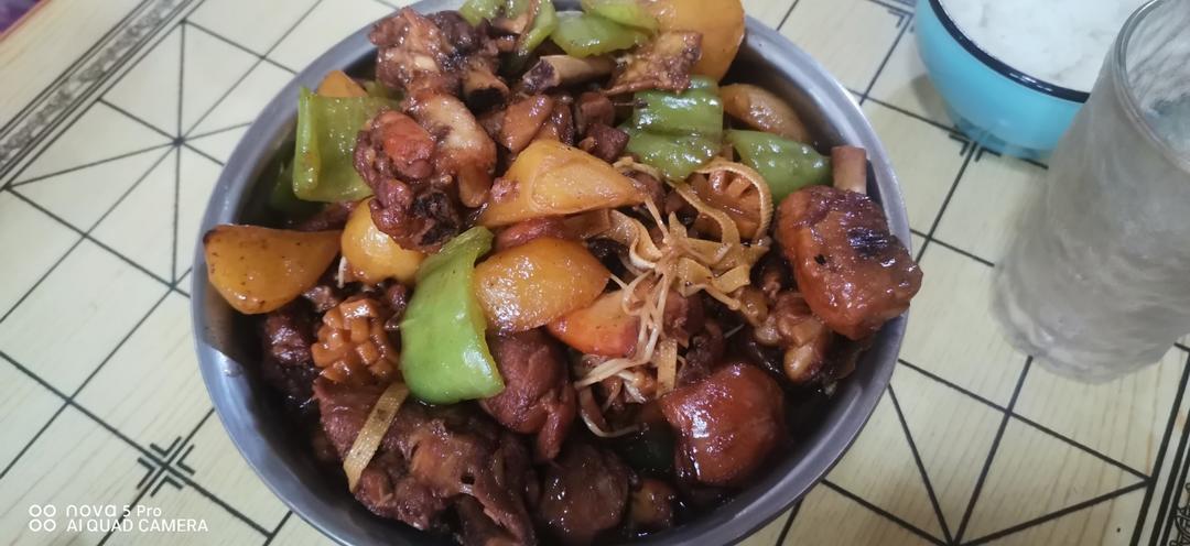 外卖第一名，简单在家做|黄焖鸡米饭