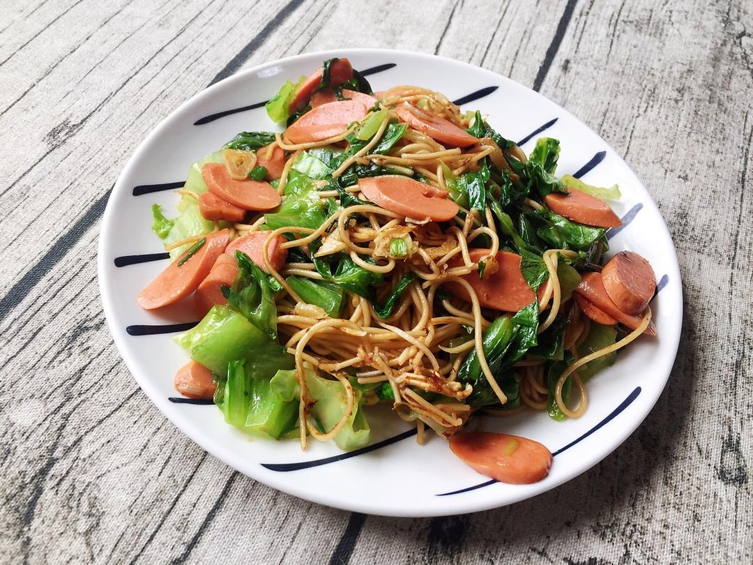 🍜最简单最好吃的家常炒面