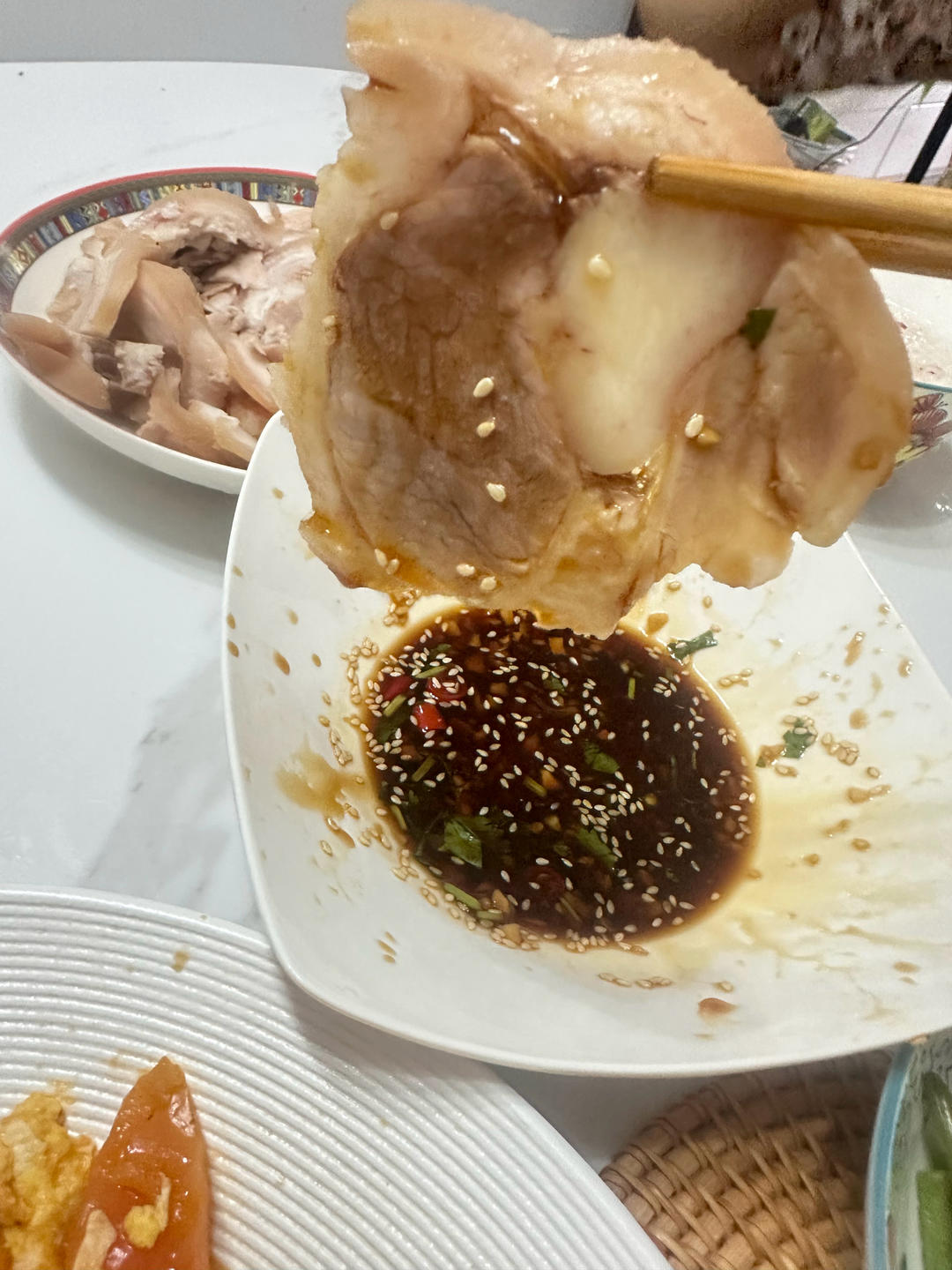 白切蹄膀（肘花）