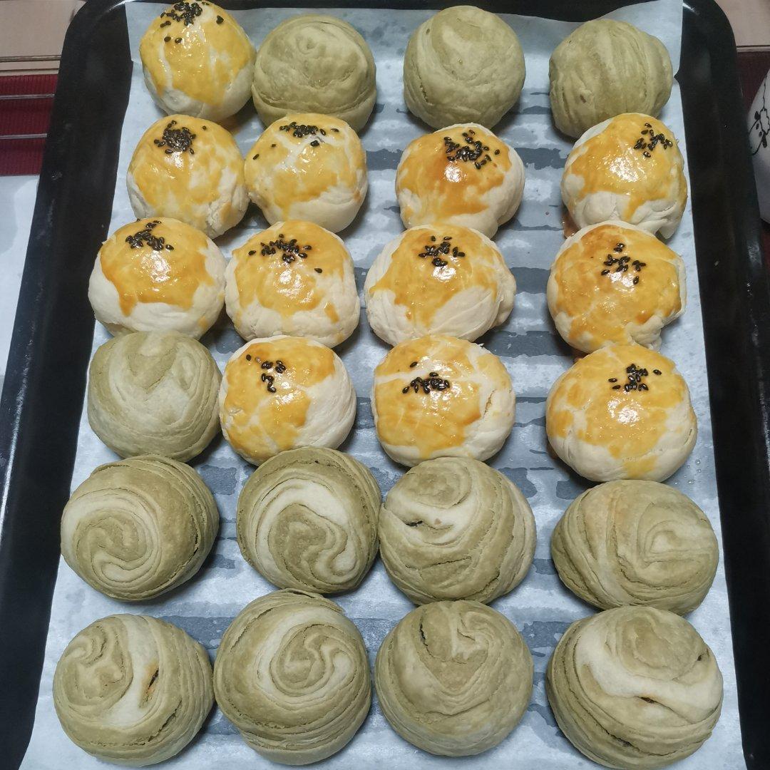 快手大包酥 彩虹酥、蛋黄酥、螺旋酥--手法适合量产 全程视频教学