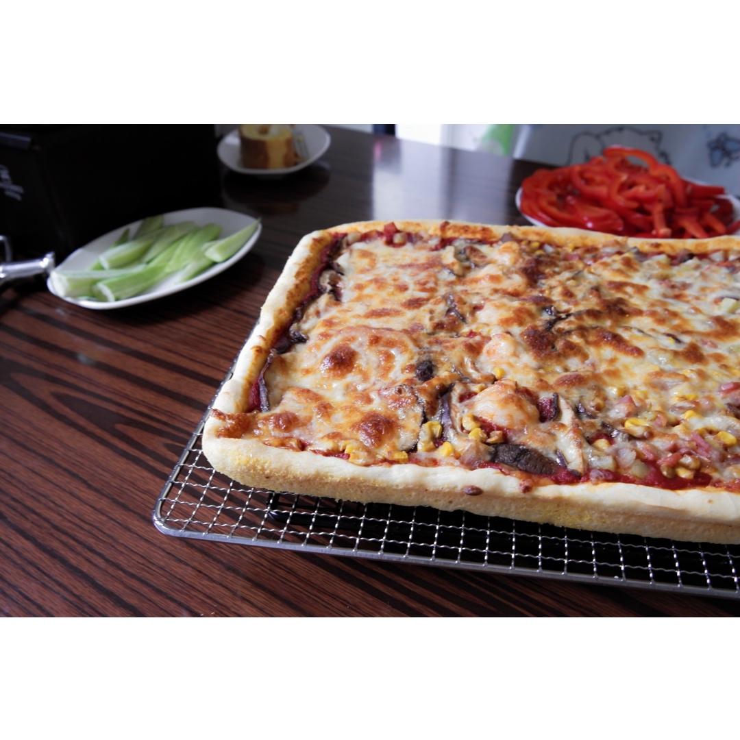 Homemade Pizza自制家庭披萨