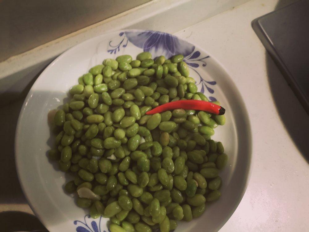 清炒毛豆
