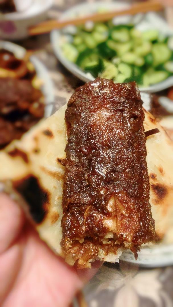 风的颜色2021做的烙饼卷带鱼