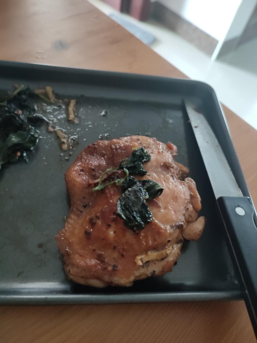 减脂可吃～鲜嫩多汁煎鸡排🍗