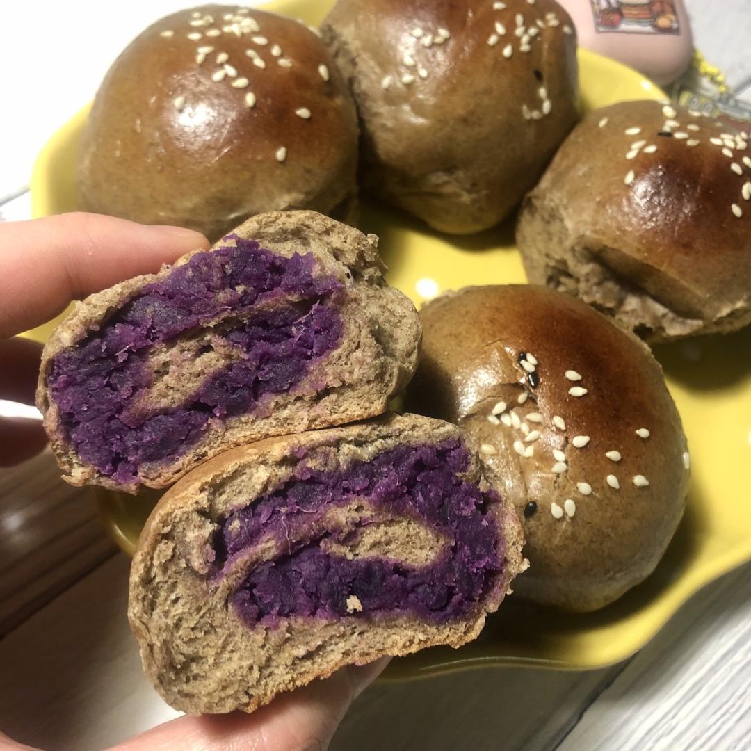 抹茶红豆麻糬软欧面包