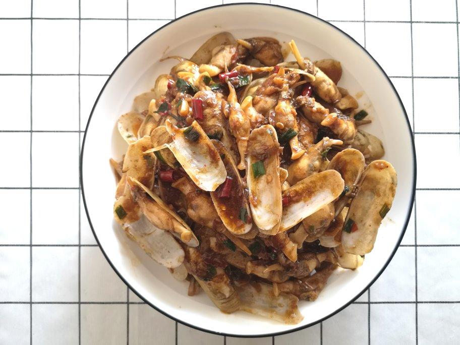 爆炒香辣指甲贝