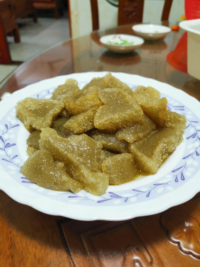 潮汕街头小吃-薯粉豆干