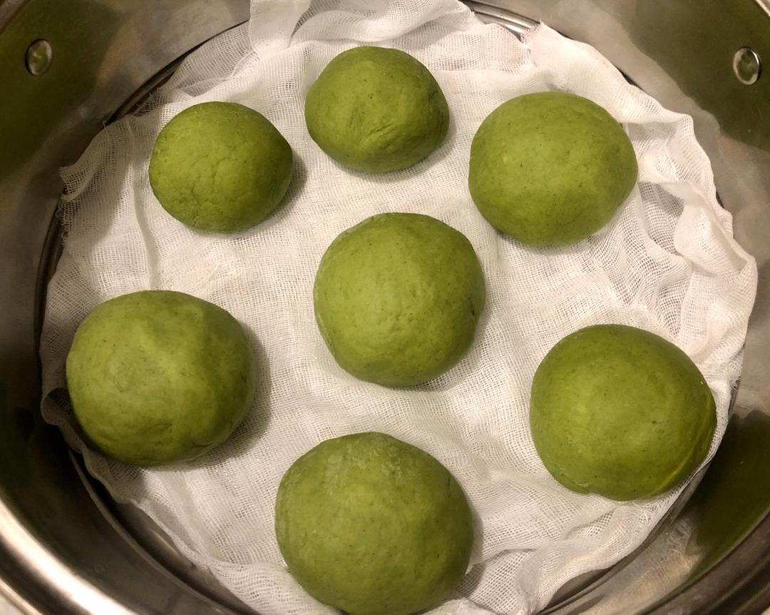 蒸一锅艾草馒头吧