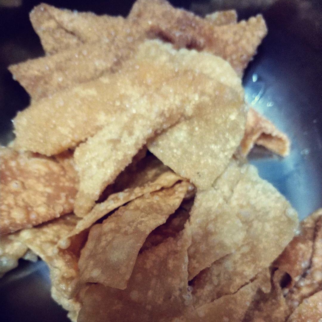 炸云吞皮