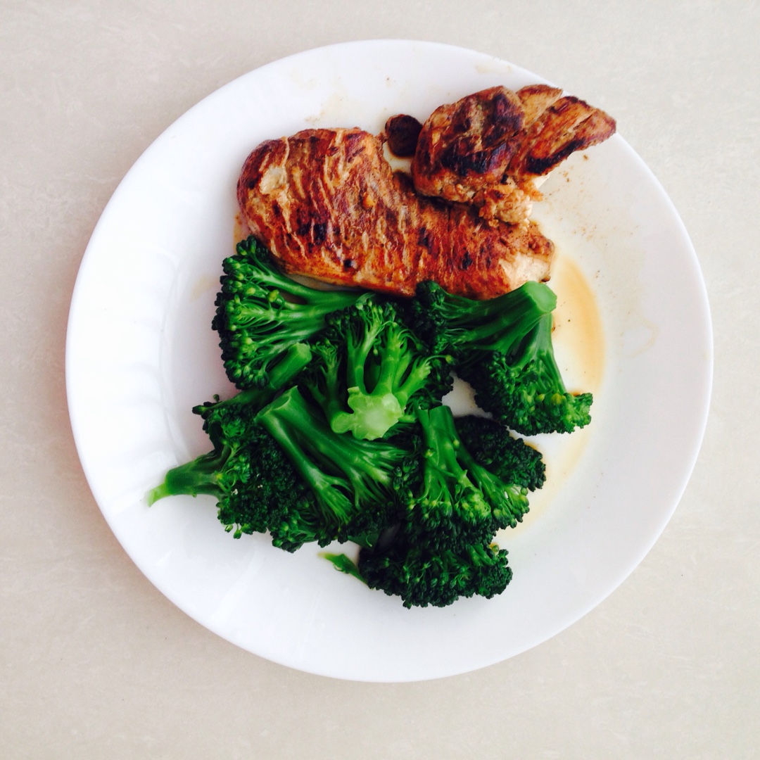 酷炫屌炸天好吃的煎鸡胸肉（香蒜蜂蜜煎鸡胸肉）