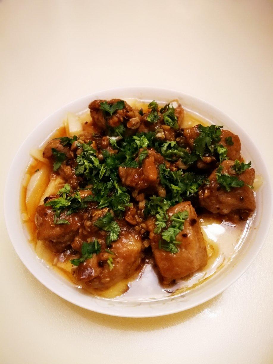 家常菜～豉汁蒸排骨