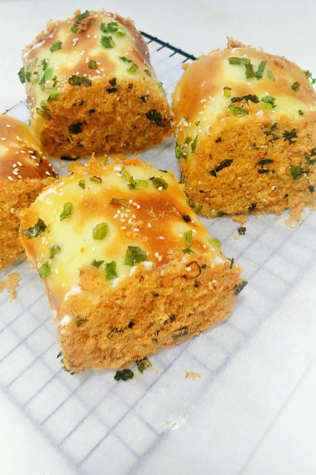 轻舞飞扬mfy做的肉松面包卷