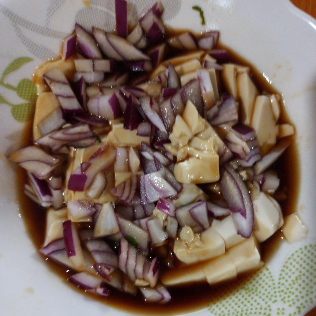 每天一道减脂餐之凉拌内酯豆腐