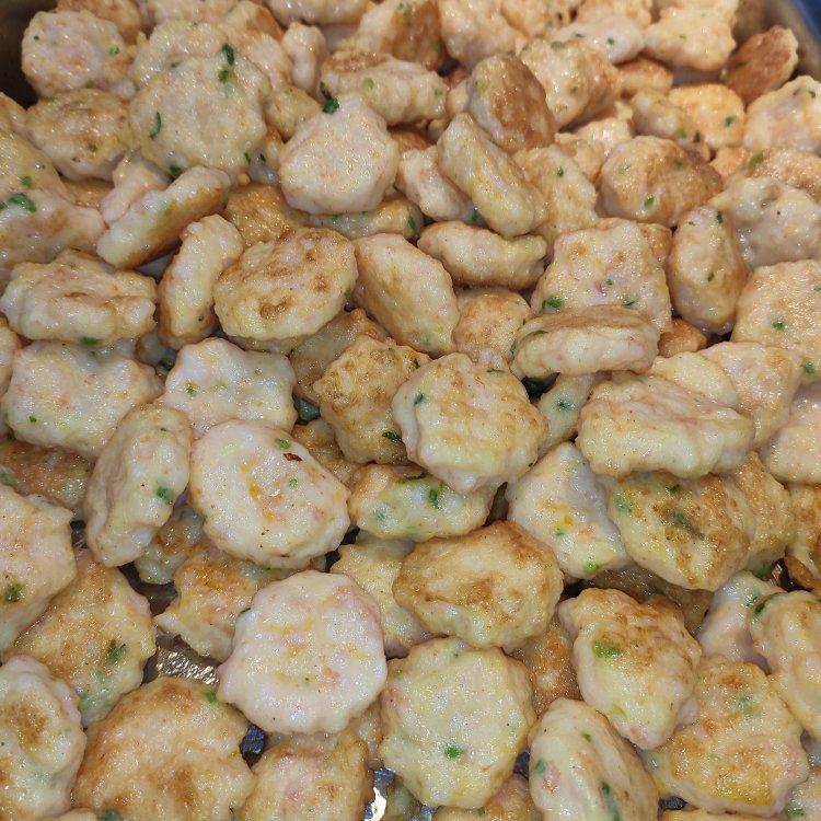 好吃到飞起的煎虾饼