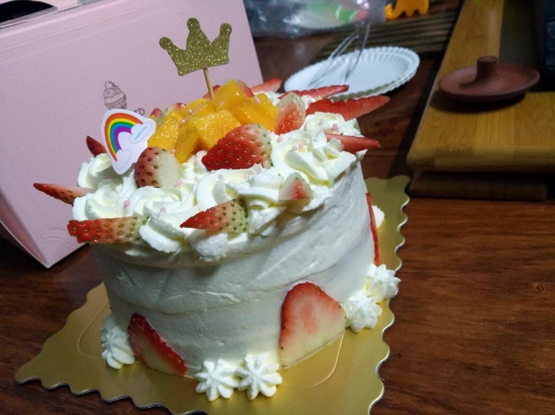 《Tinrry+》草莓奶油蛋糕（8寸配方）