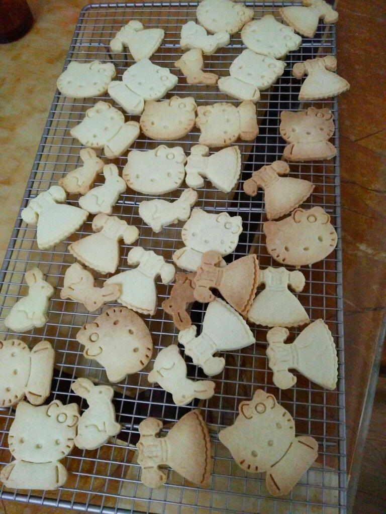卡通黄油饼干