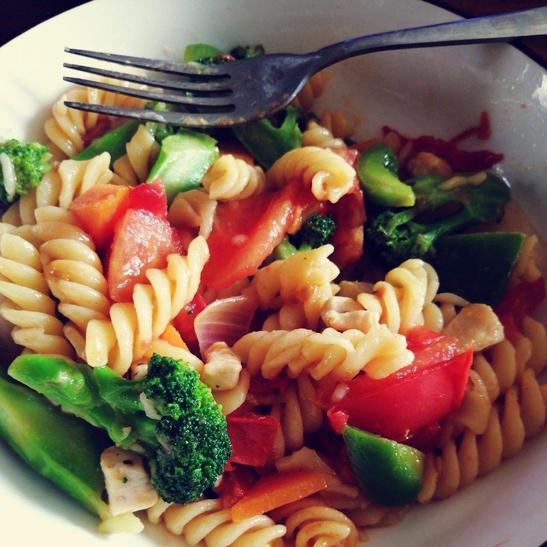 超好吃的番茄螺旋意面！！