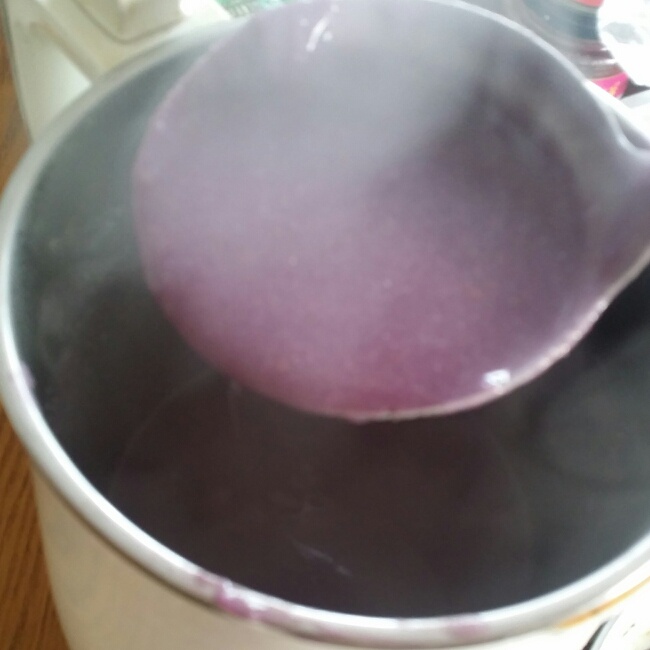 紫薯米糊
