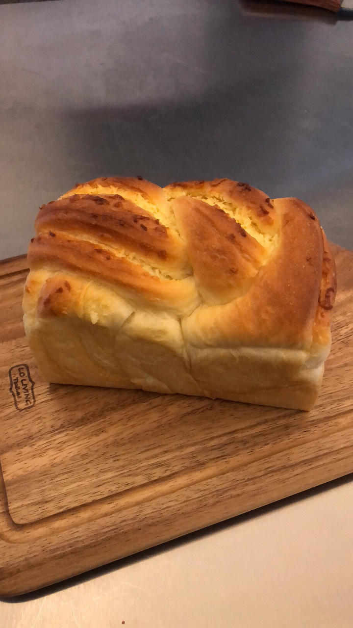 椰蓉满满吐司！幸福的味道。