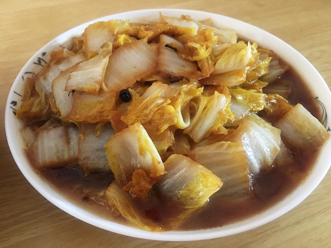 醋溜娃娃菜，教你做的跟饭店一样好吃