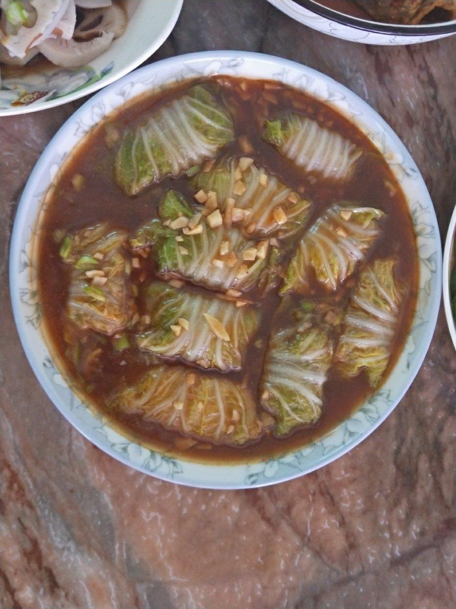 肉酿白菜卷
