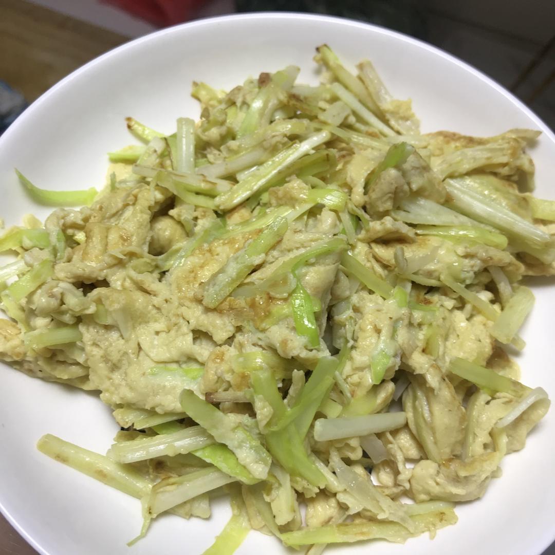 韭黄炒蛋（蓬松）