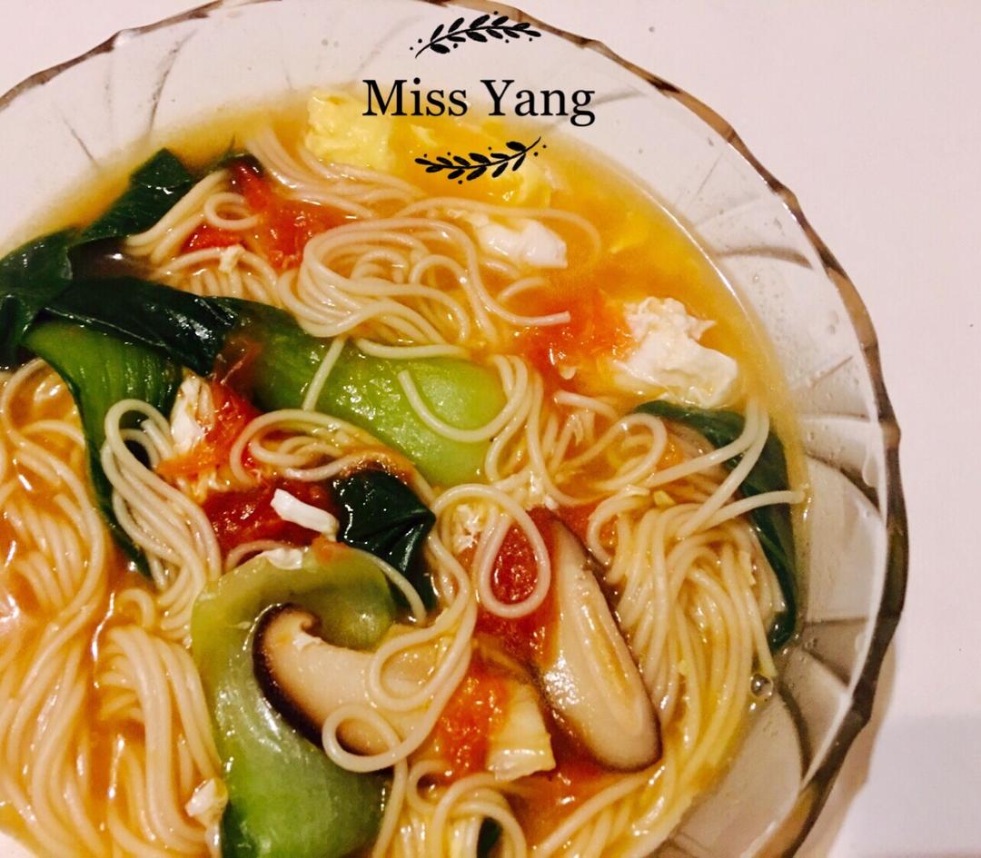 超级入味好吃的番茄鸡蛋面