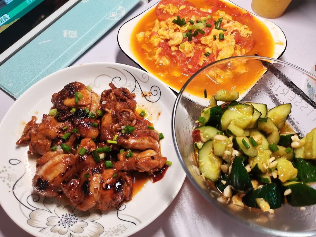 照烧鸡腿饭