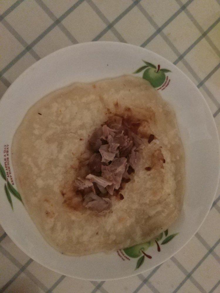 生菜牛肉鸡蛋卷
