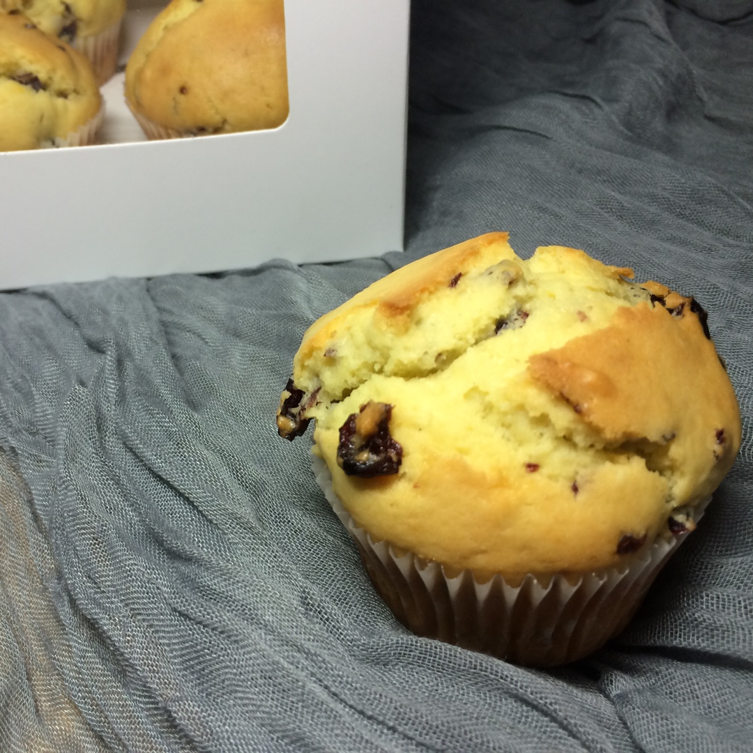 酸奶蔓越梅麦芬