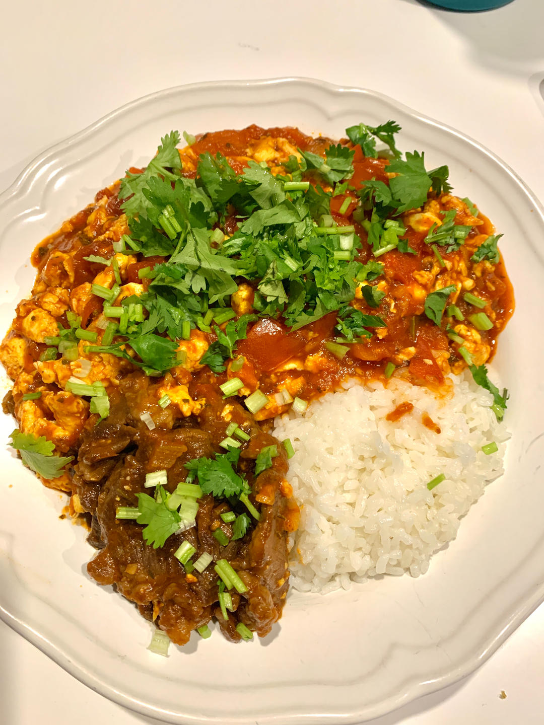 酸甜浓郁～超开胃🔥番茄滑蛋牛肉饭