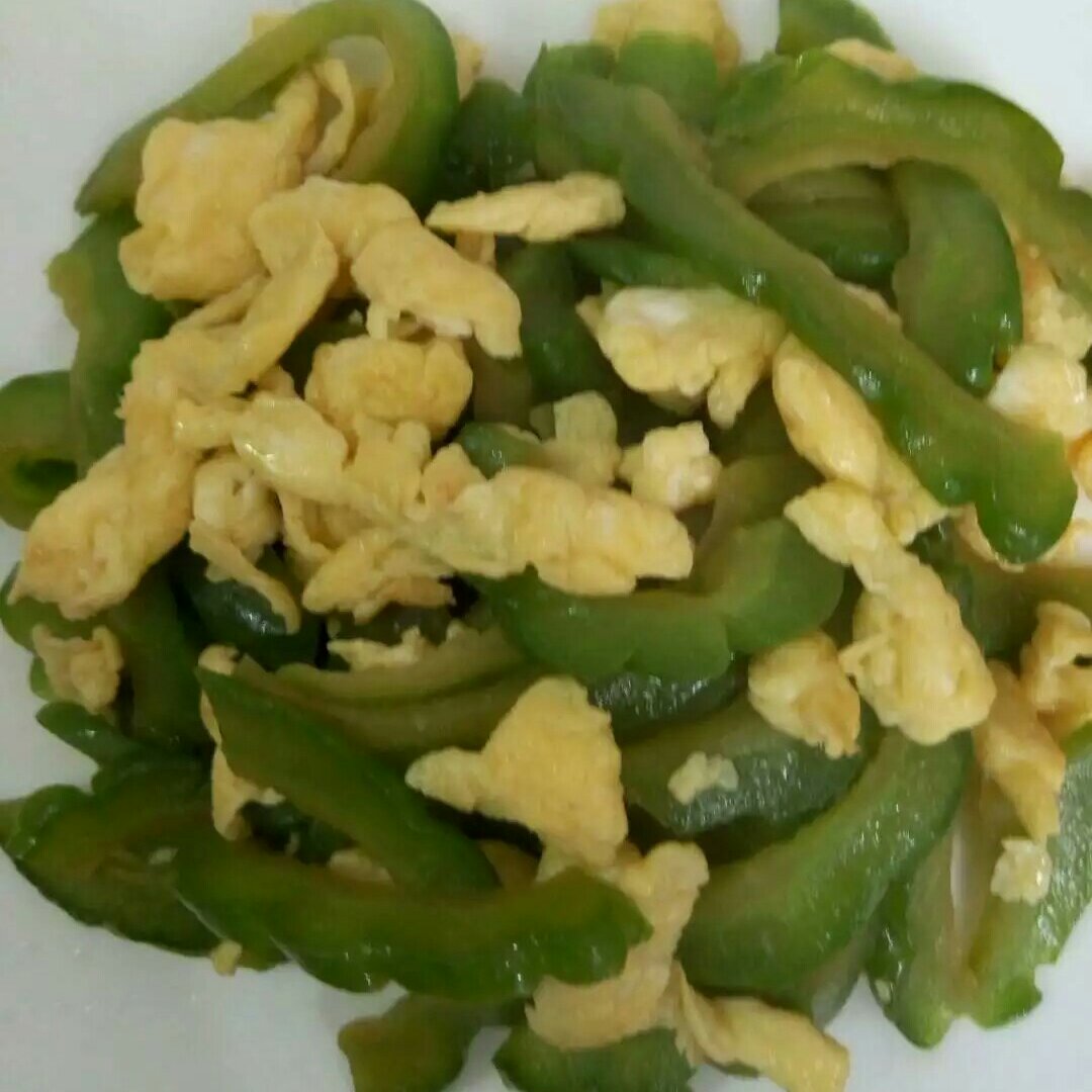 苦瓜炒蛋