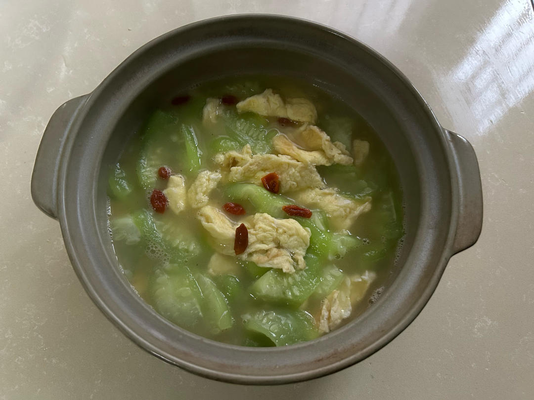 丝瓜鸡蛋汤
