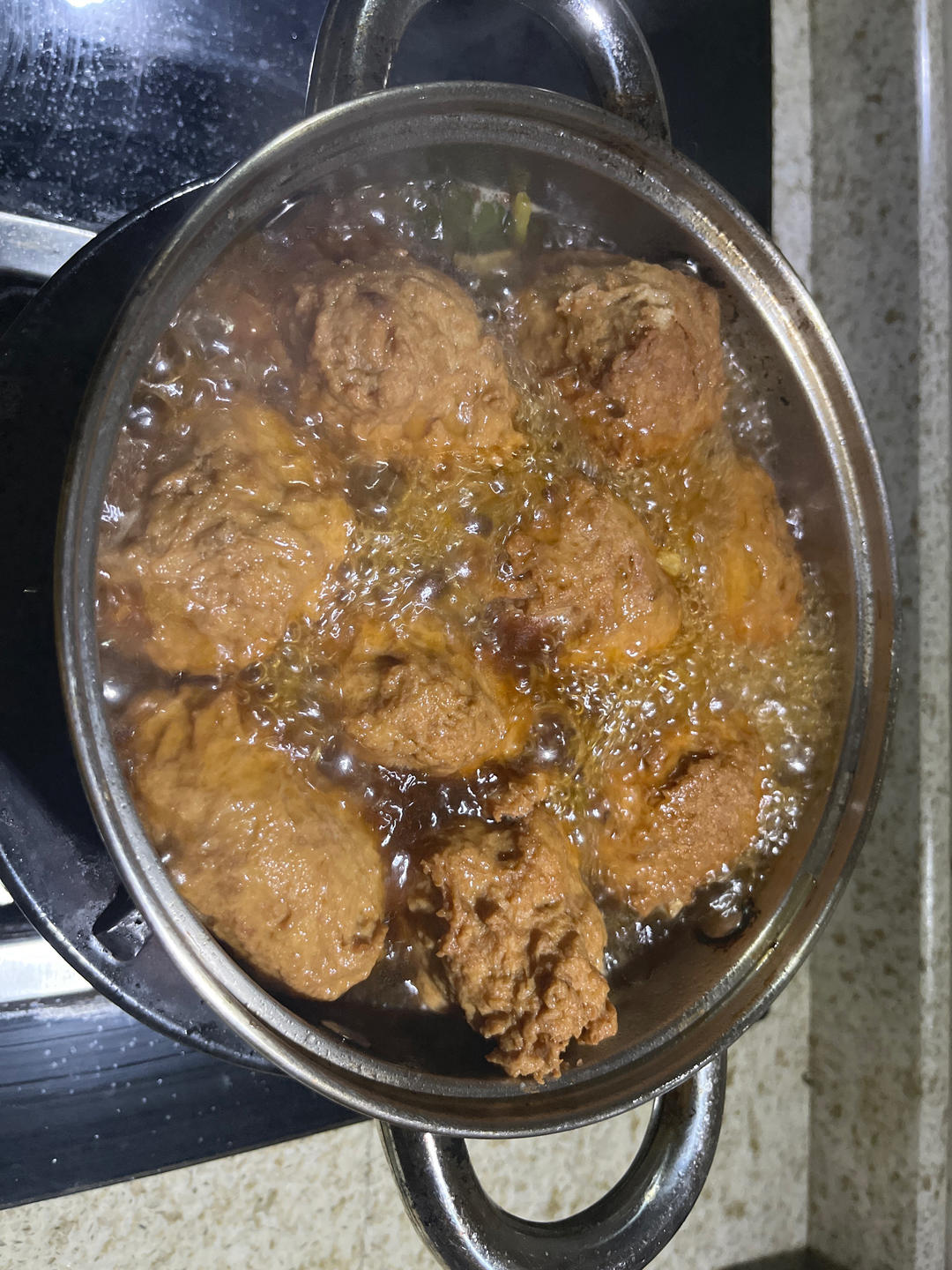 简单的红烧狮子头～拌饭太香了