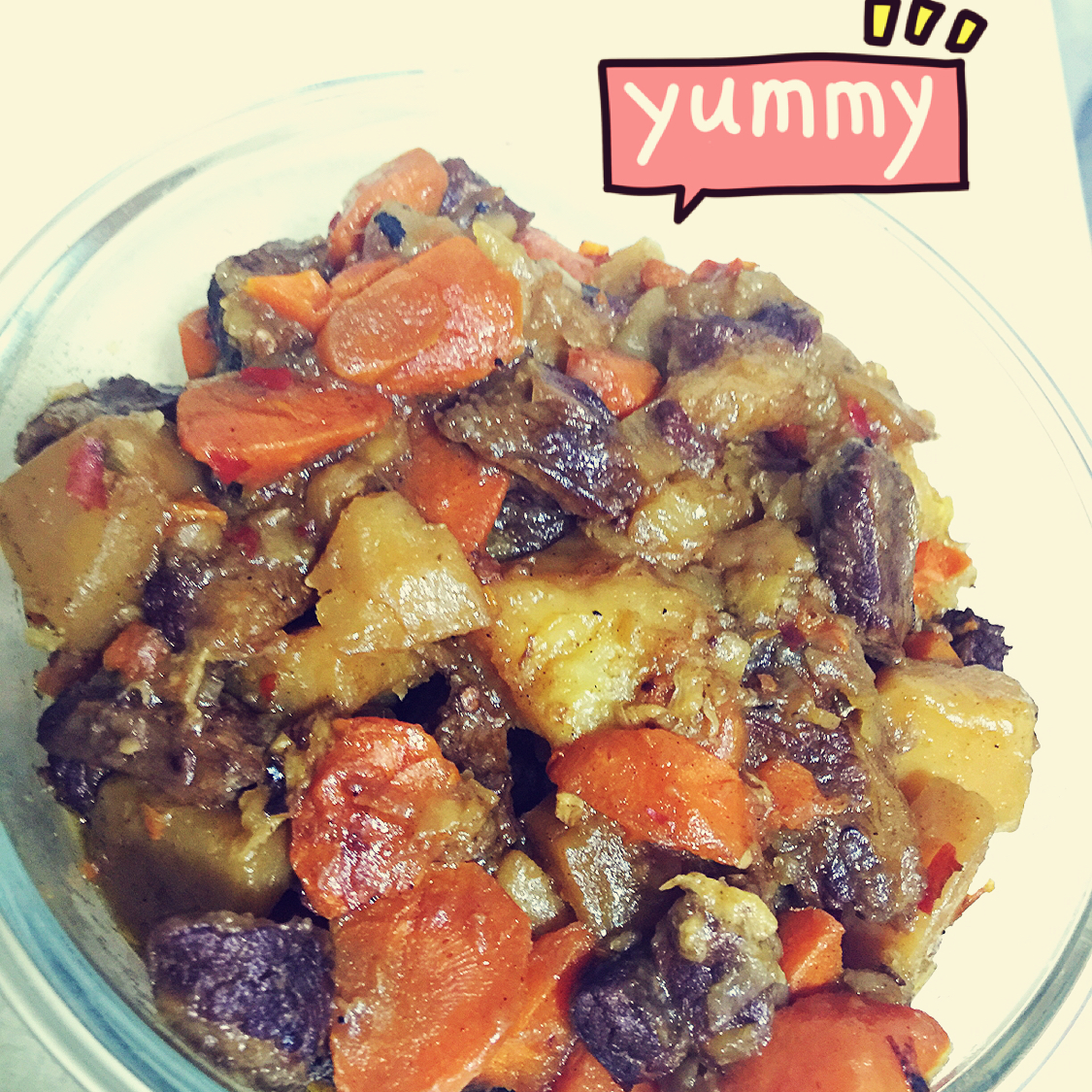 胡萝卜土豆烧牛腩