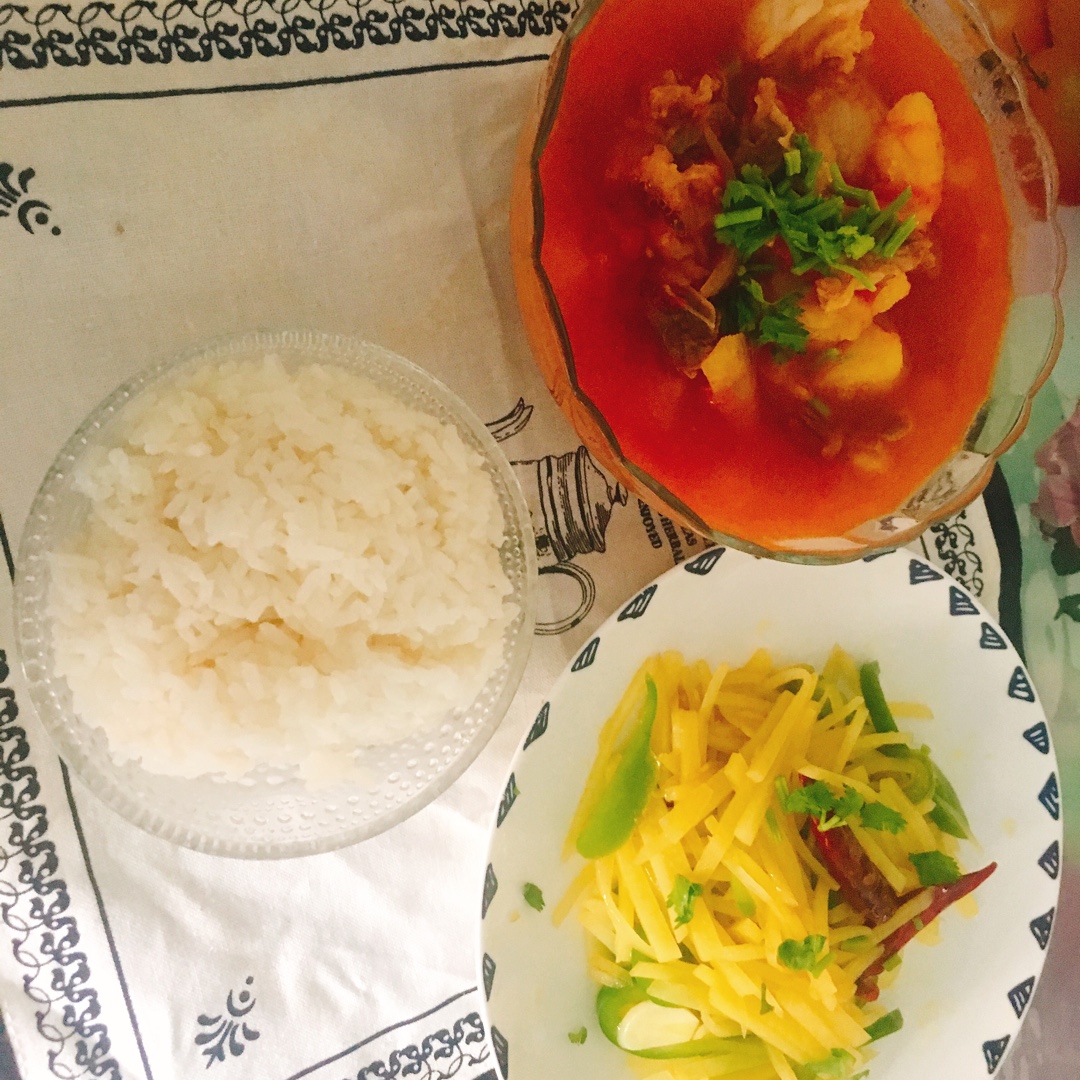 醋溜土豆丝