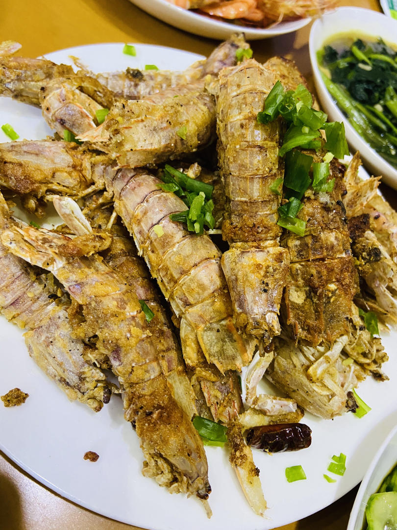 椒盐皮皮虾